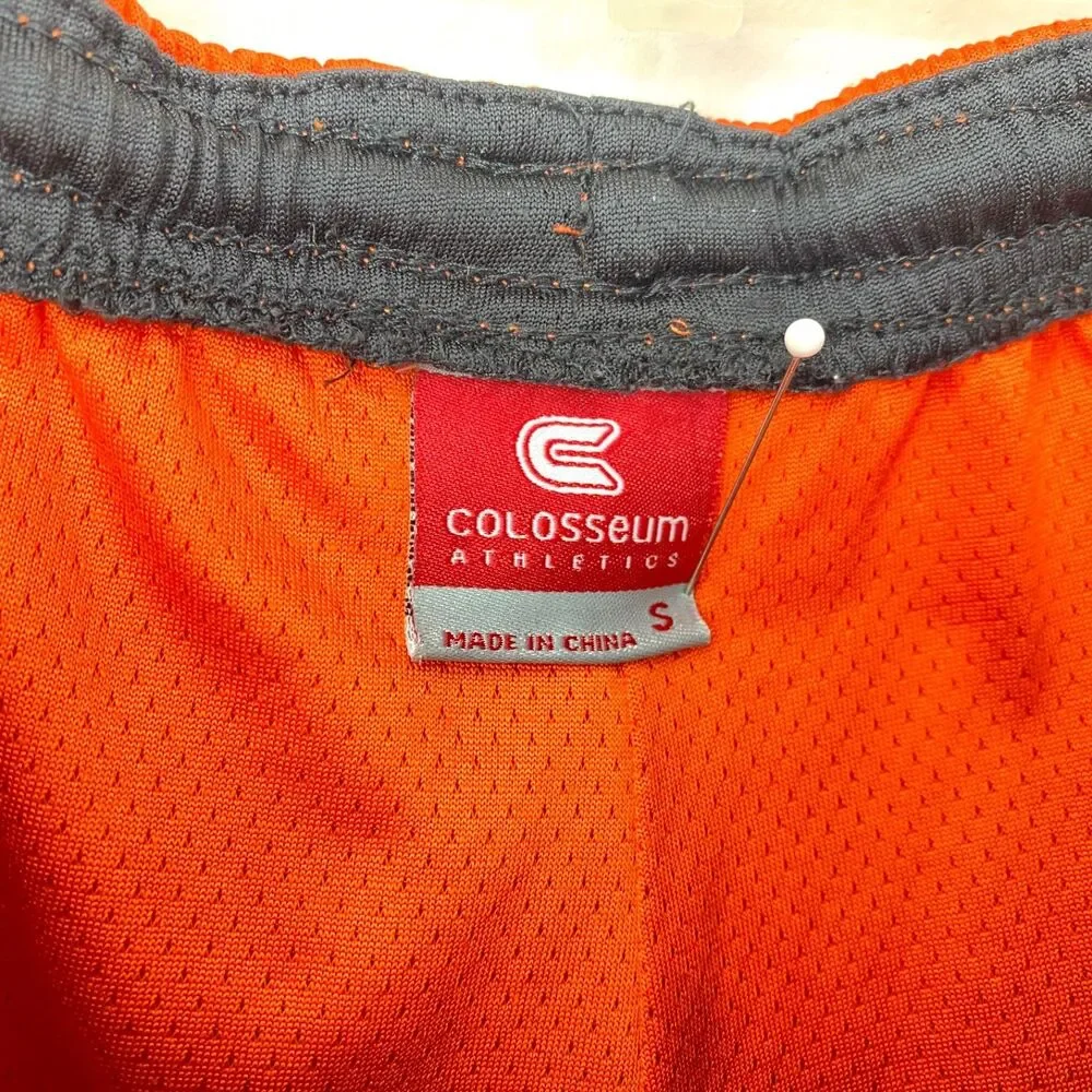 Womens Oregon State University Beavers Orange Shorts Small Sports Colosseum